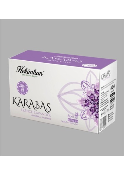 Karabaş Çayı Doğal 20 Süzen Poşet