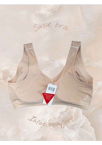 Susie Önü 4 Düğmeli Açılabilen Üstün Kalite Dikişsiz Lazer Balensiz Sütyen (Emziren Anneler) indirimleri