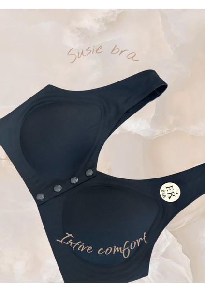 Susie Önü 4 Düğmeli Açılabilen Üstün Kalite Dikişsiz Lazer Balensiz Sütyen (Emziren Anneler) fırsatları