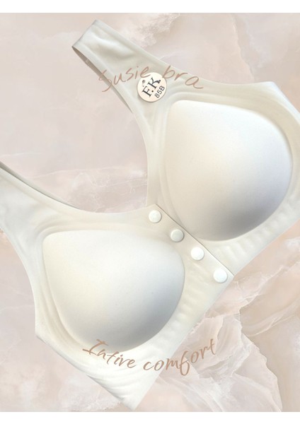 Susie Önü 4 Düğmeli Açılabilen Üstün Kalite Dikişsiz Lazer Balensiz Sütyen (Emziren Anneler) fiyatları
