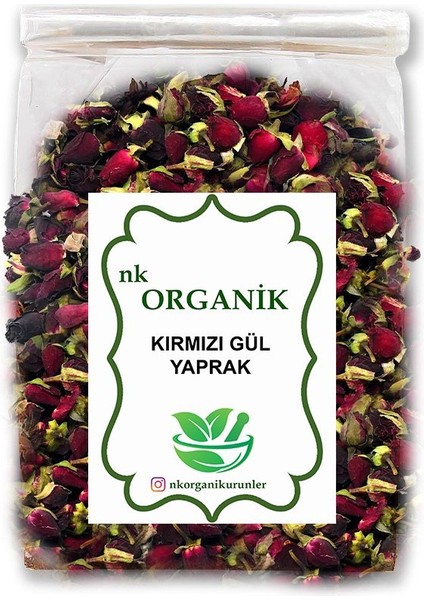 Gül Kurusu Kırmızı Yaprak 50GR