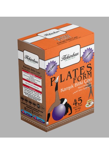 Pilates Form Çay Doğal 45 Li Süzen Poşet