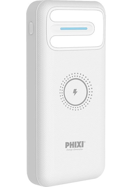 Basic PW22 20000MAH 10W 2usb Port - LED Gösterge Wireless Şarj Powerbank