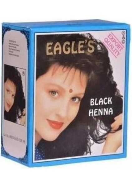 Hint Kınası Siyah 6lı Paket