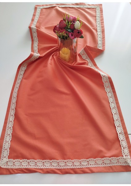 Otantik Yumuşak %100 Pamuklu Güpürlü Runner 45X115 cm fiyatları