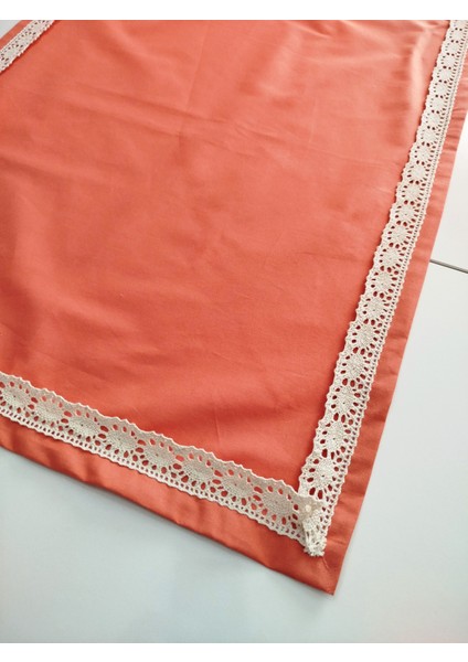 Otantik Yumuşak %100 Pamuklu Güpürlü Runner 45X115 cm modelleri