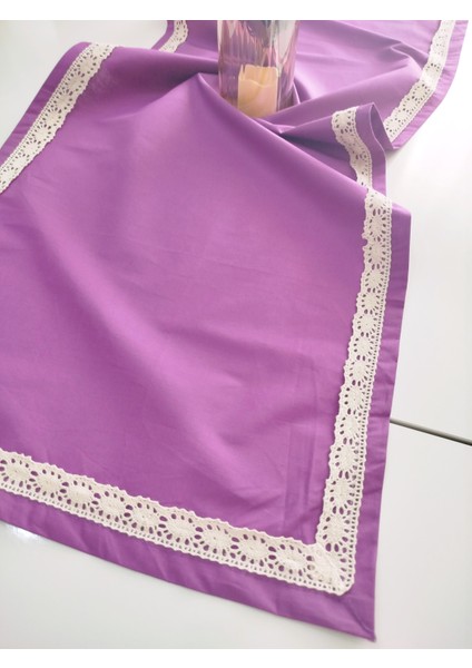 Otantik Yumuşak %100 Pamuklu Güpürlü Runner 45X115 cm modelleri