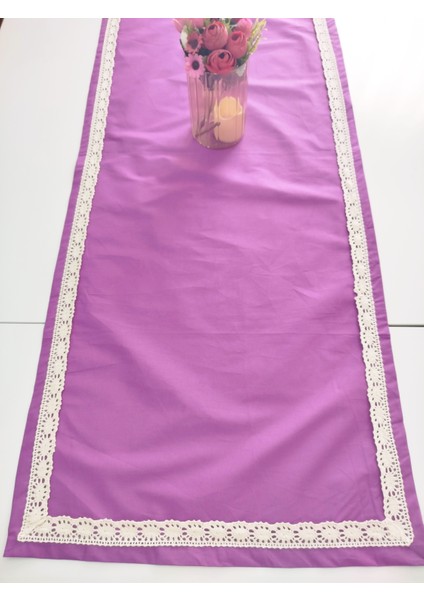 Otantik Yumuşak %100 Pamuklu Güpürlü Runner 45X115 cm indirimleri
