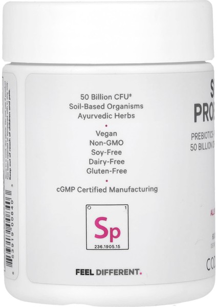 , Skin Probiotic+, 50 Billion Cfu, 60 Capsules modelleri