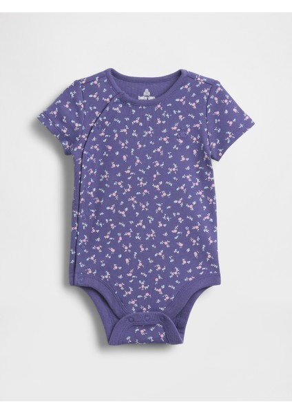 Bebek Çiçek Desenli Brannan Bear Bodysuit modelleri