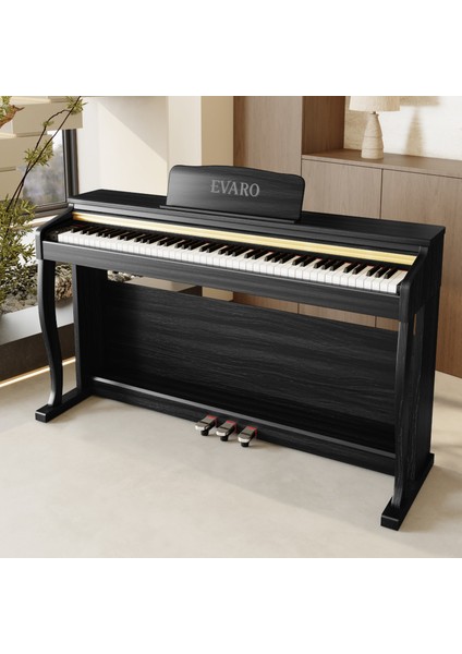 Pro 88 Tuşlu Piyano Dijital Ekran Bluetooth 16 Seviye Tuş Hasasiyeti (Tabure, Kulaklık Hediye) fiyatları