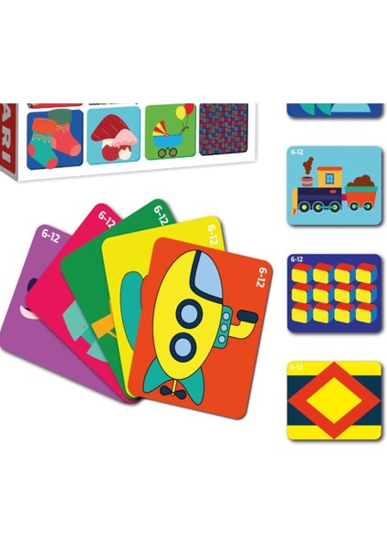 Bebeğimin Ilk Zeka Kartları Set-2 / 6-12 Ay modelleri