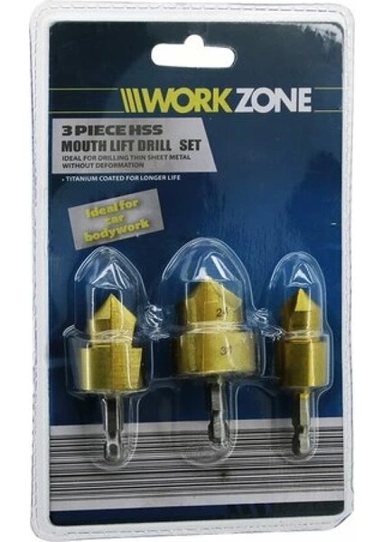 3 Pcs Plastik Boru Açma (4887)