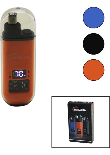 Cep Çakmak Model USB Şarjlı Burun - Kulak - Yanak Kıl Tüy Temizleme Makinesi Şarj Göstergeli 3.7V (4887)