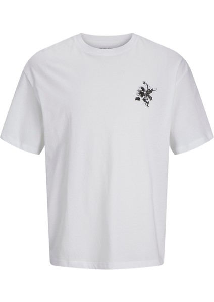 Erkek Sirt ve Gögüs Baskili Tisört - Falling fırsatları