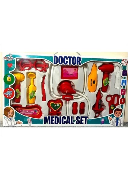 Doktor Seti Oyuncak – Eğlenceli ve Eğitici Rol Oyunu Seti