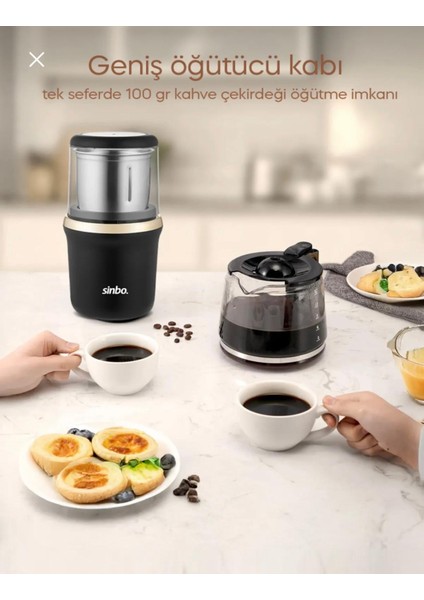 SCM-2997 Kahve ve Baharat Öğütücü Gold fiyatları
