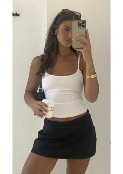 Ince Askılı Yumuşak Dokulu Esnek Atlet fiyatları