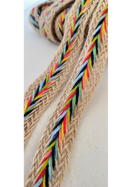 Hasır Rengarenk Ipli Örme Ara Şerit fiyatları