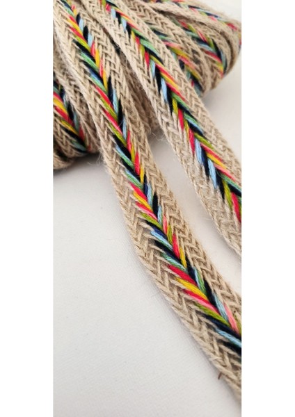 Hasır Rengarenk Ipli Örme Ara Şerit modelleri