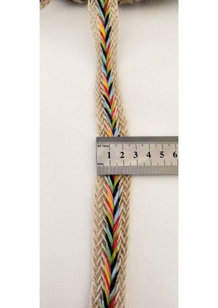 Hasır Rengarenk Ipli Örme Ara Şerit fırsatları