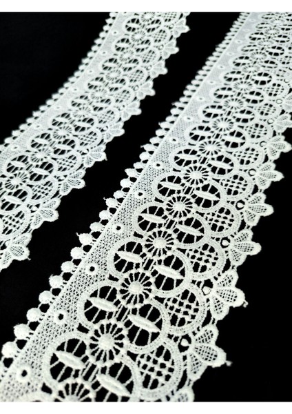 Kenar Model Desenli Güpür Dantel