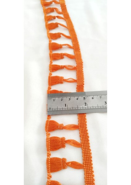 Turuncu Pamuk Püskül Şerit modelleri