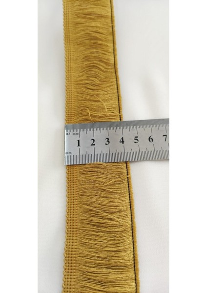 Pamuk Hardal Renk Kenar Saçak Püskül fırsatları