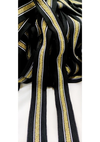 Siyah Gold Simli Tiktak Şerit fırsatları