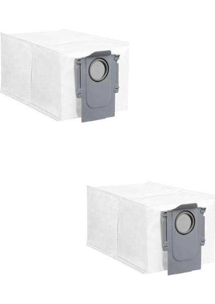 Roborock Qrevo Curv Robot Süpürge Uyumlu 2 Adet Toz Torbası Yedek Parça Seti