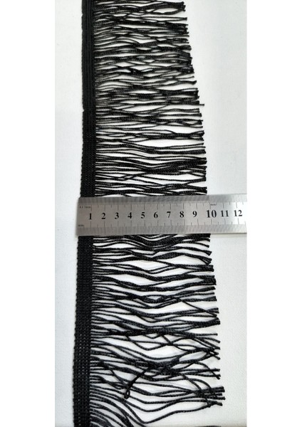 Özel Siyah Simli Püskül Saçak ( 10 cm ) fırsatları