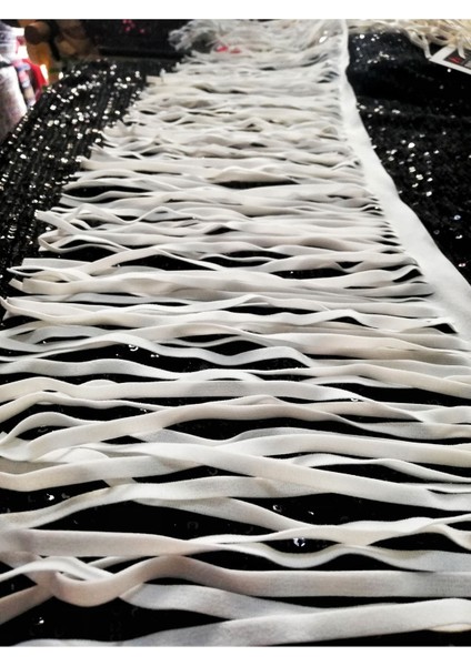 Süet Saçak 20 cm Ekru fiyatları