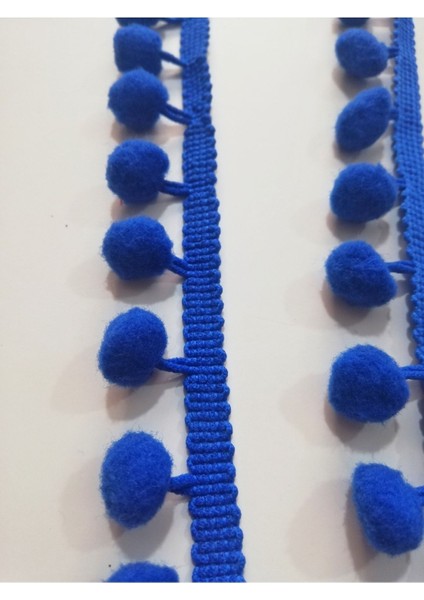Saks Mavi Muz Ponpon (1 Metre)