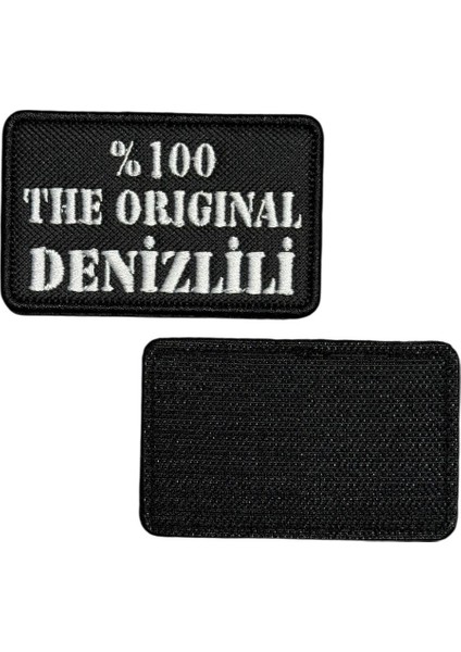 The Original Denizlili Yazılı Nakış Peç Patch - 8x5 cm fiyatları