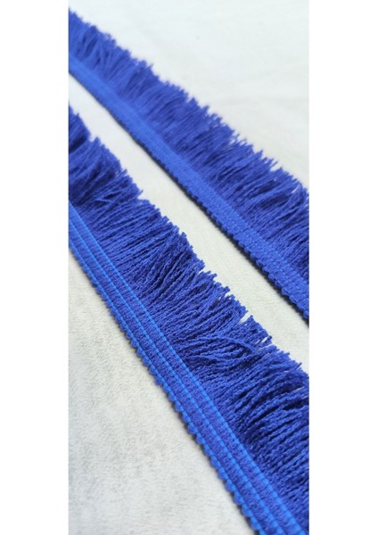 Saks Mavi Pamuk Kenar Düz Püskül Saçak fiyatları