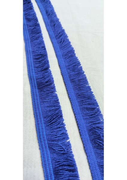 Saks Mavi Pamuk Kenar Düz Püskül Saçak modelleri