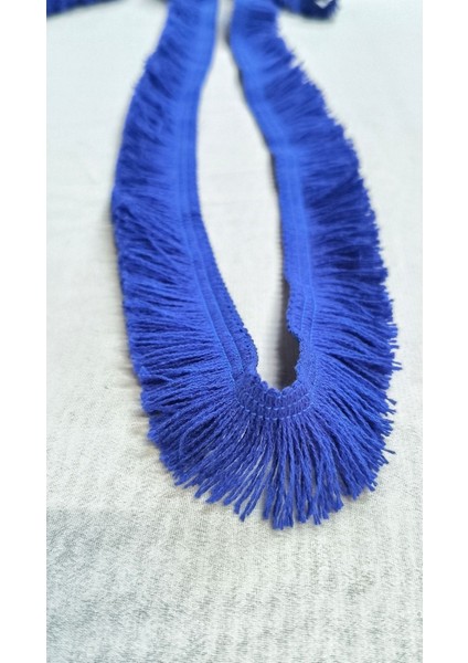 Saks Mavi Pamuk Kenar Düz Püskül Saçak fırsatları