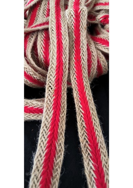 Hasır Kırmızı Renk Örme Ara Şerit fiyatları