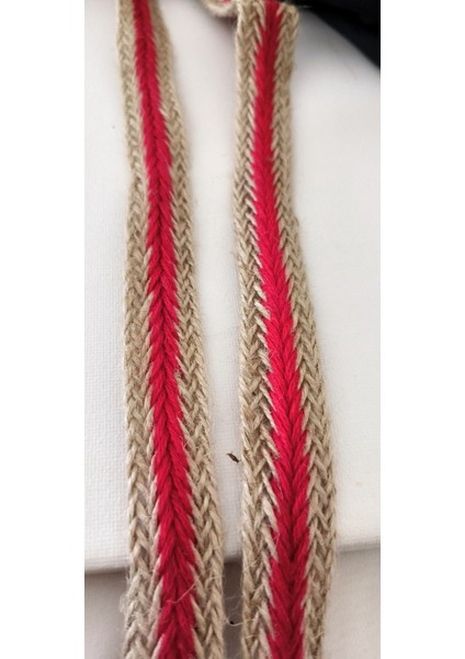 Hasır Kırmızı Renk Örme Ara Şerit indirimleri