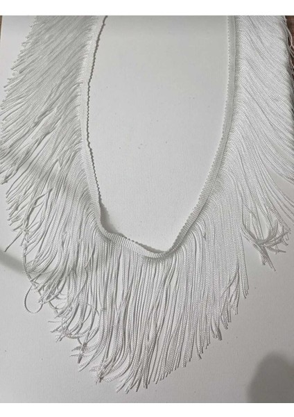 Beyaz Düz Püskül Saçak ( 10 cm ) modelleri