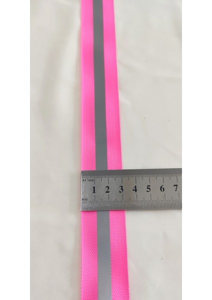 Neon Pembe Reflektör Şerit ( 3 cm ) indirimleri