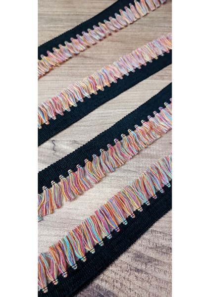 Siyah Kenar Rengarek Püskül Saçak fiyatları