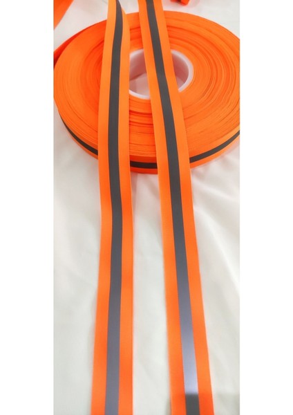 Neon Turuncu Reflektör Şerit 3 cm fırsatları