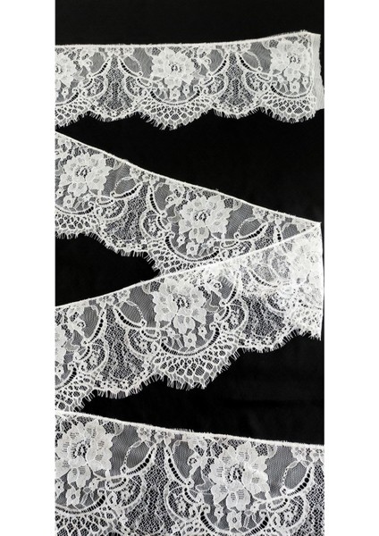 Beyaz Sakallı Dantel Kenar 15 cm ( 3 mt ) fırsatları
