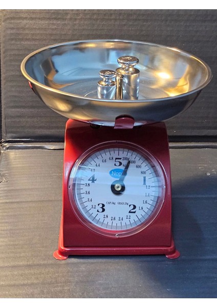 Mulvxkrg KRG02 5 kg Retro Nostalji Mutfak Tartısı Analog Terazi (Mulvix) fiyatları