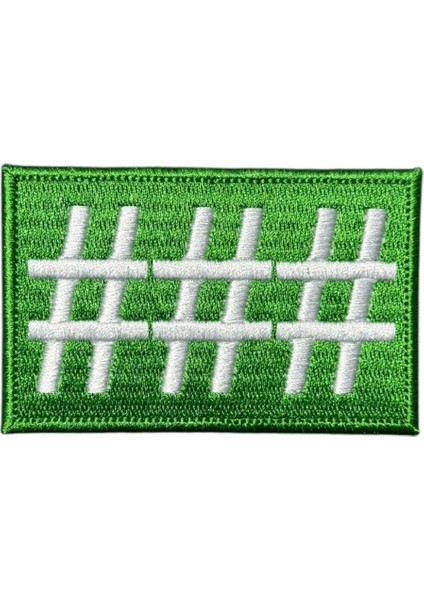 Squid Game Gözetmen Sistem Sembolü Patch Peç - 8x5 cm