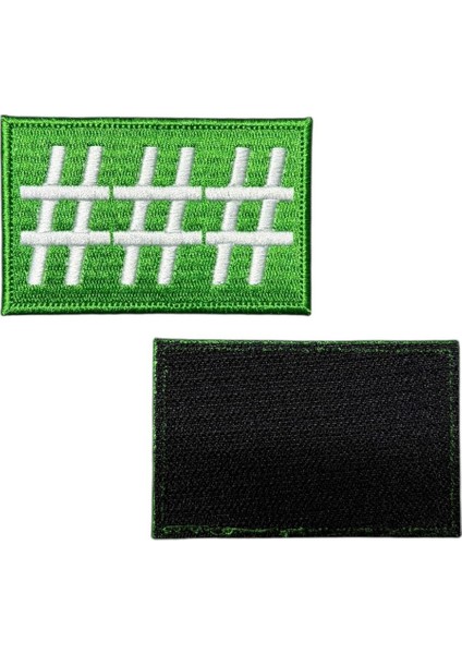 Squid Game Gözetmen Sistem Sembolü Patch Peç - 8x5 cm fiyatları