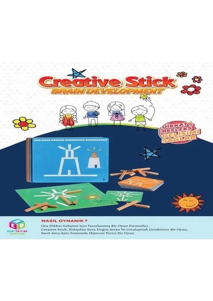 Creative Stick – Zeka Geliştirici Çubuklar fiyatları
