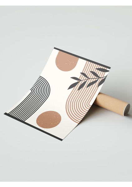 Çerçevesiz Poster, Geometrik Soyut Desen, Salon Dekoru Poster No: 106842 modelleri
