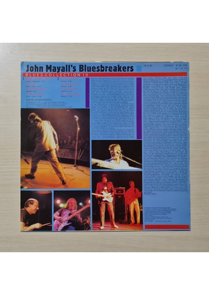 John Mayall's Bluesbreakers - John Mayall's Bluesbreakers - 1988 - Dönem Baskı Plak - Longplay - Lp fiyatları